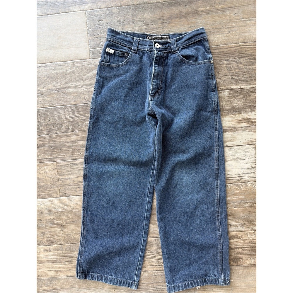 Vintage Y2K‎ SouthPole Denim Baggy Jeans Size 14 Youth Boys